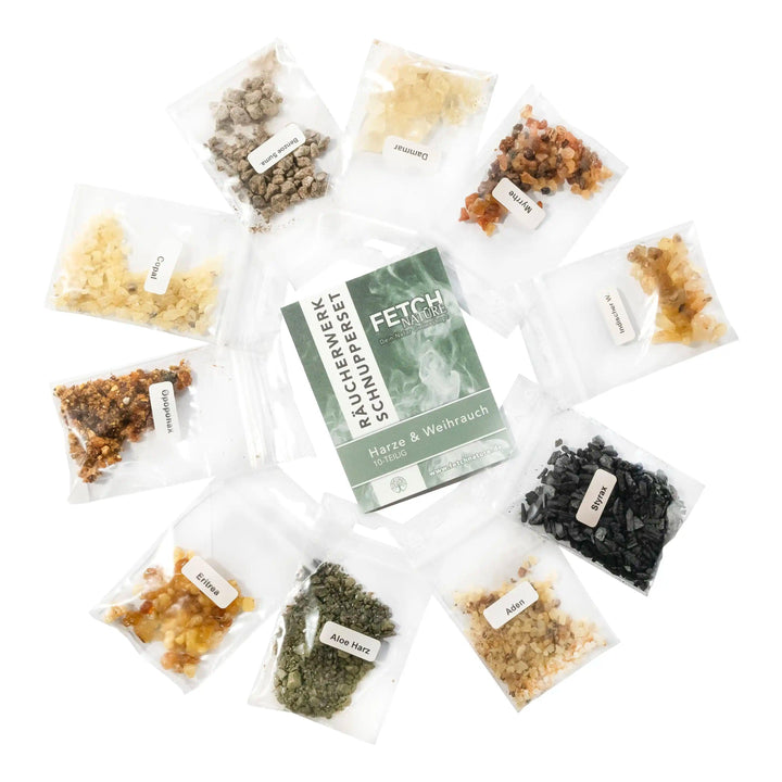Schnupperset „Harze & Weihrauch“
