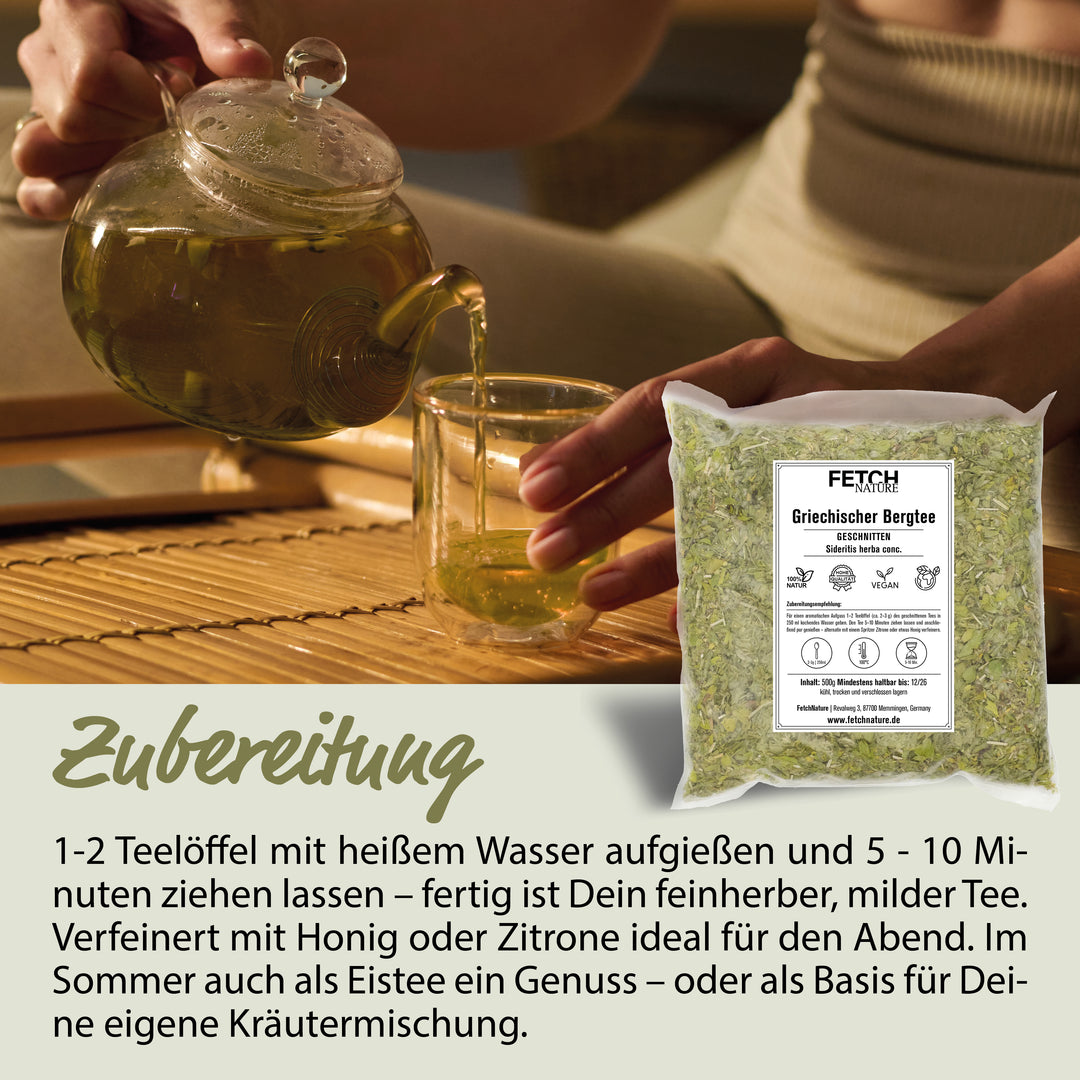 Greek mountain tea