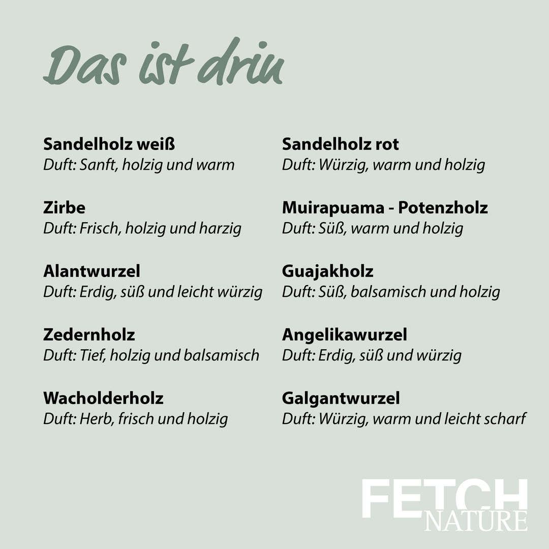 Schnupperset „Hölzer & Wurzeln“