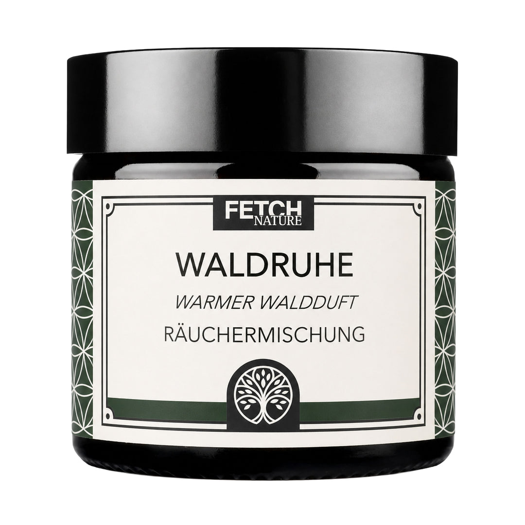 Waldruhe Räuchermischung mit Zirbe und Sandelholz