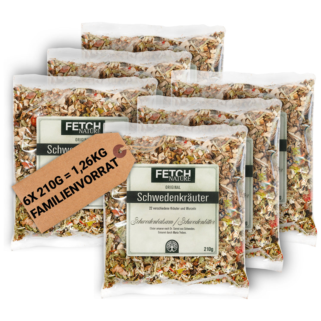 Swedish herbs large - 22 herbs &amp; roots