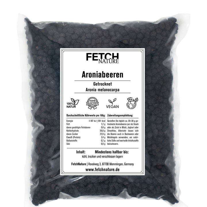 Aroniabeeren getrocknet