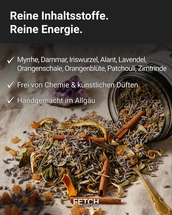 Mindfulness incense blend - achieve inner peace and serenity