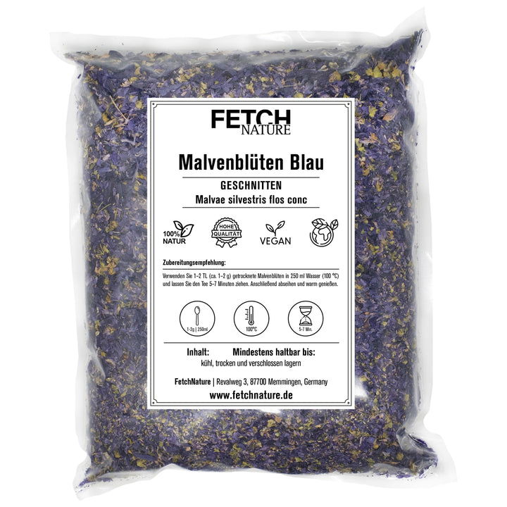 Malvenblüten Blau
