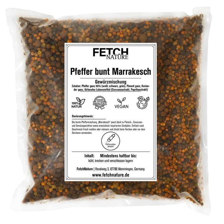 Pfeffer Bunt "Marrakesch" Gewürzmischung