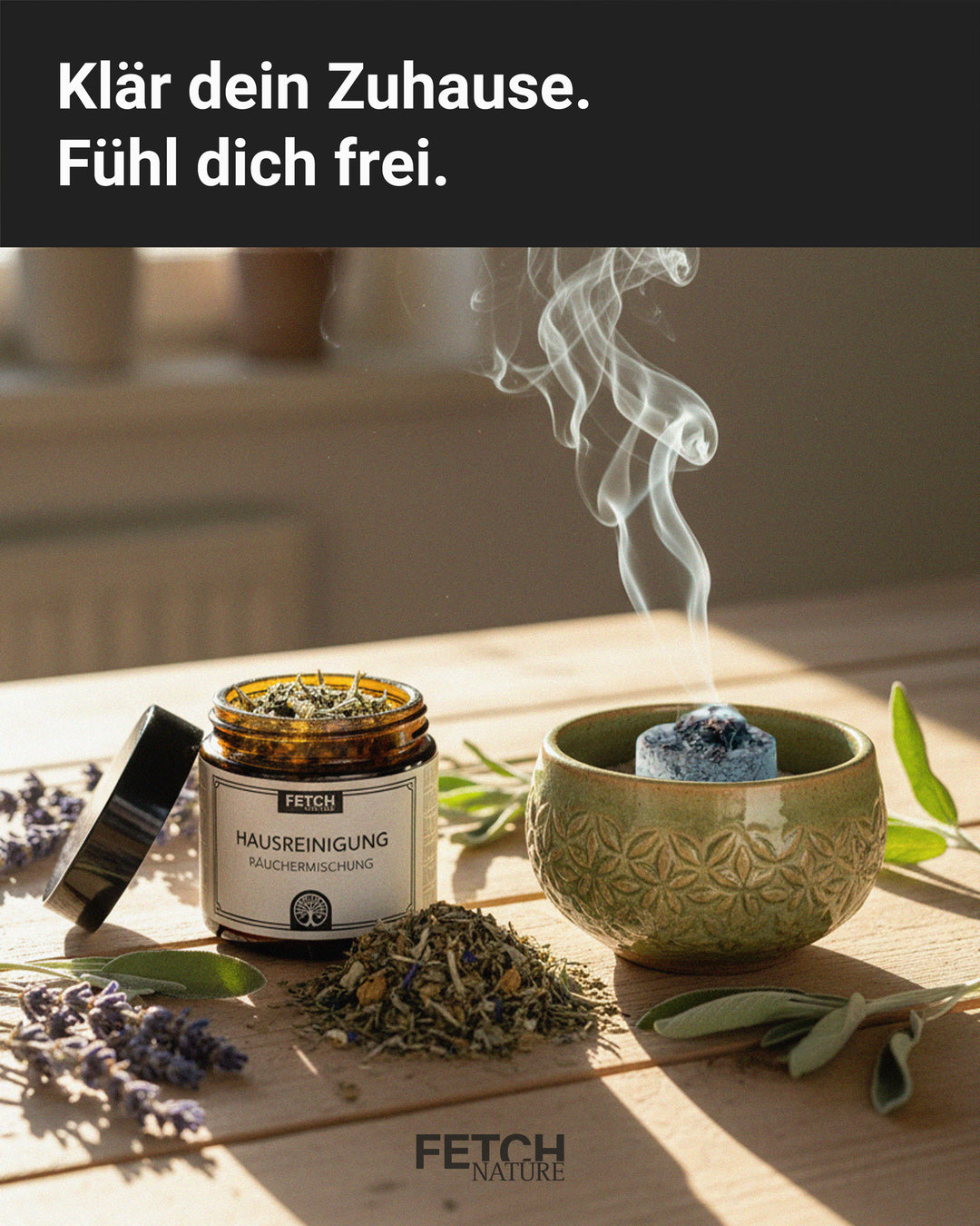 Hausreinigung Räuchermischung
