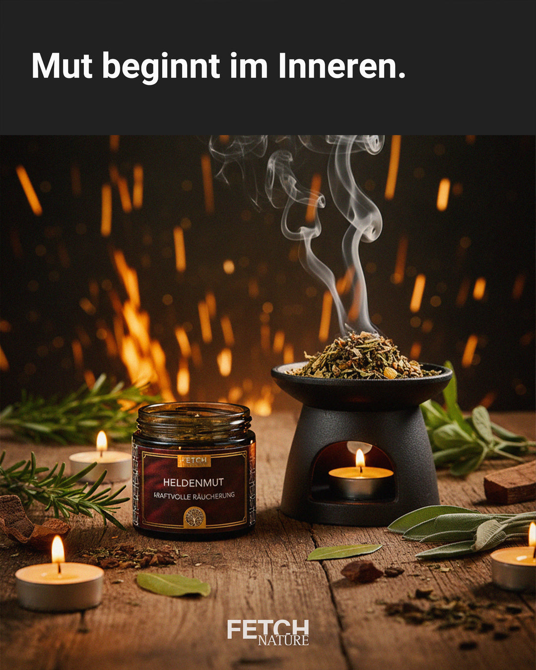 Heldenmut Räuchermischung