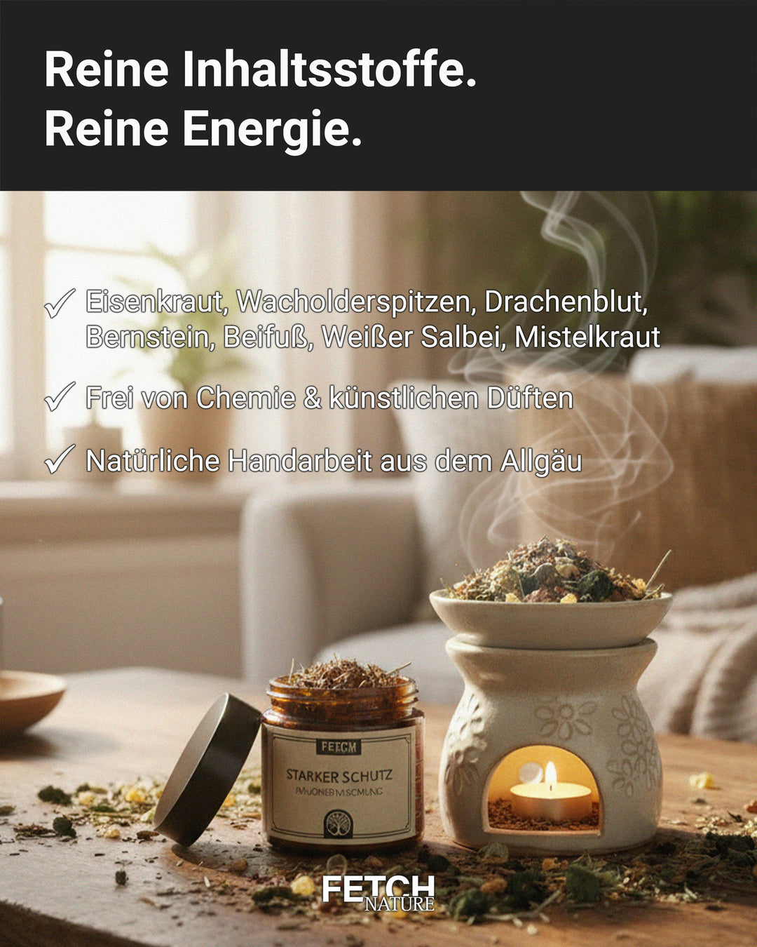 Starker Schutz Räuchermischung